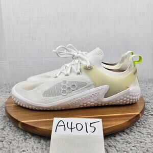 Vivobarefoot Men 44 Motus Strength Bright White Grey Minimalist Training Shoe